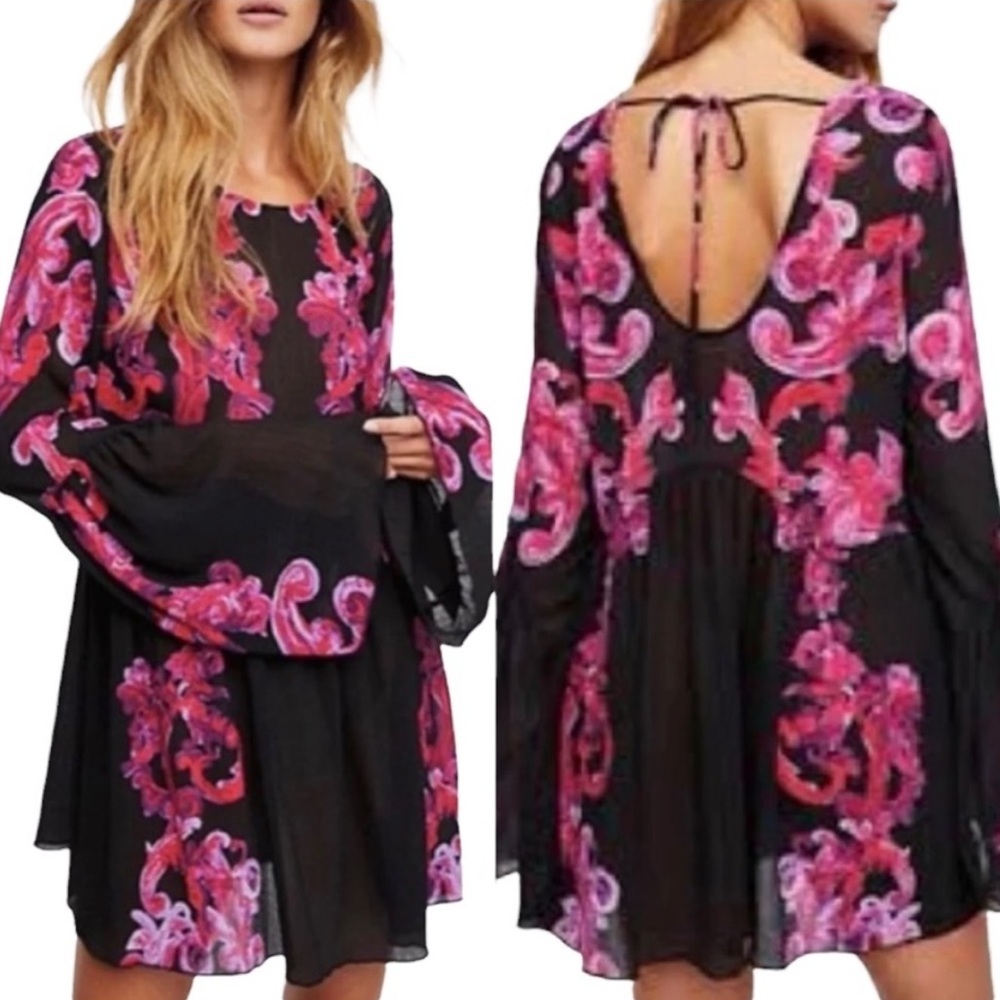 Free People Intimately Symphony Mini Dress M